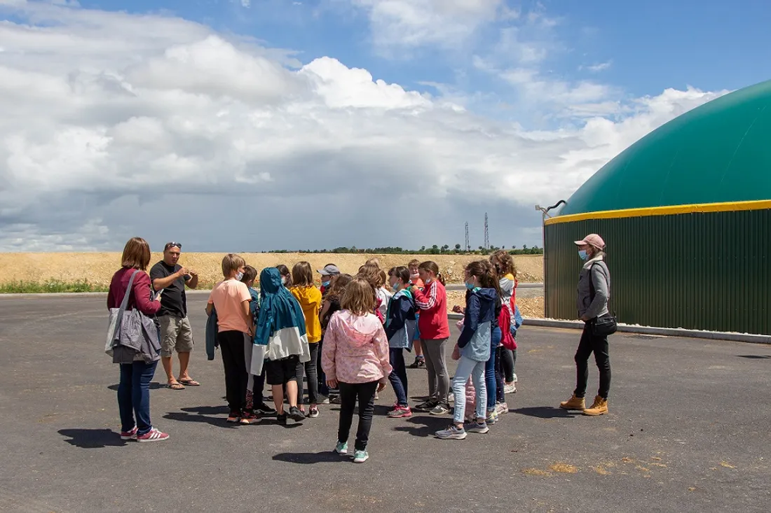 La remise des prix avait lieu mardi à l’unité de méthanisation de Marsannay-le-Bois 